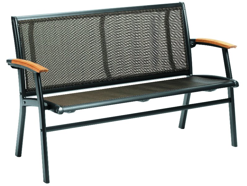 KETTLER GARTENBANK ALU TEXTILENE BANK AVANCE ANTHRAZIT BRONZE FREI HAUS