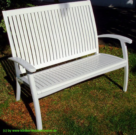 GARTENMÖBEL HERLAG KETTLER BANK SYLT WEISS FREI HAUS * eBay