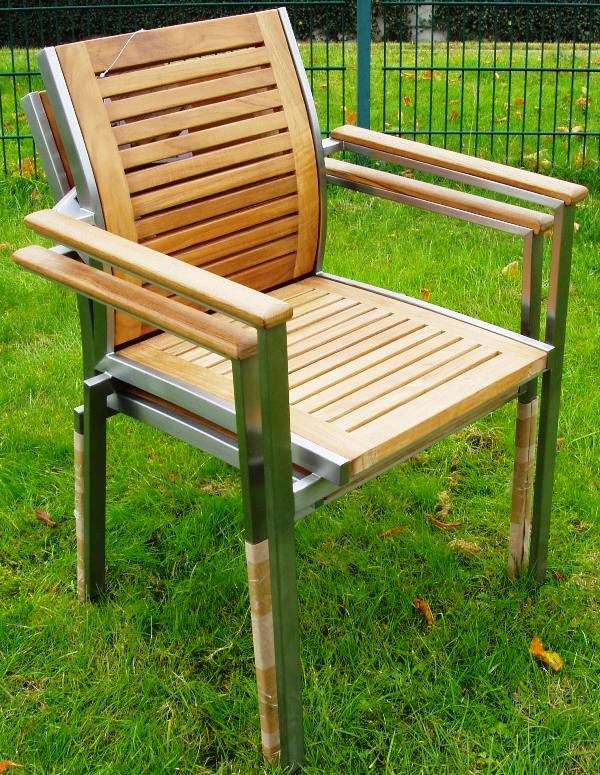 KETTLER GARTENMÖBEL SESSEL CUBIC EDELSTAHL TEAK GÜNSTIG eBay
