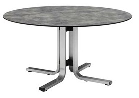 Kettler Hks Dining Tisch Aluminium Hpl 120 Cm Rund