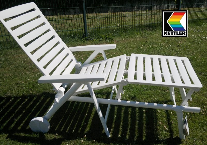 KETTLER ALU KETTALUX DOPPELPACK= 2 ROLLLIEGEN LIEGE KLAPPLIEGE WAVE