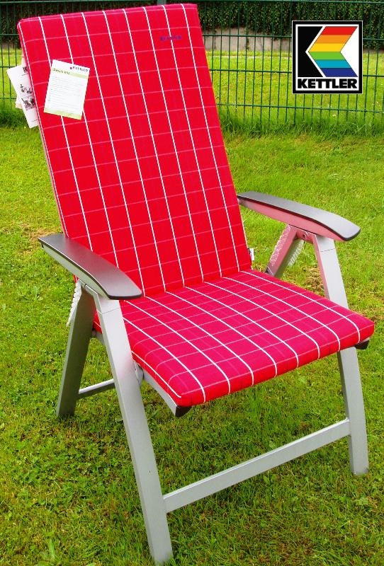 KETTLER SESSELAUFLAGEN 4-SET START FORMA AVANCE DENVER | eBay